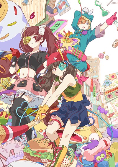 アニメ「URAHARA」キービジュアル (c)URAHARA Film Partners