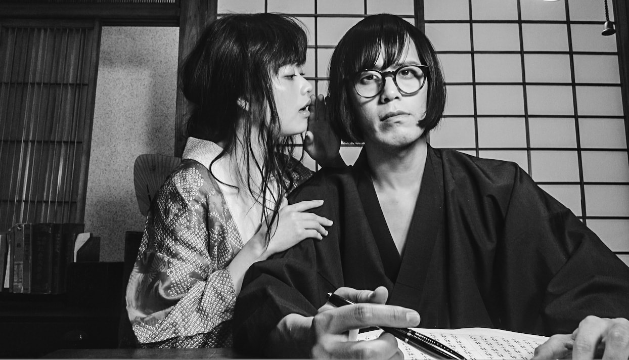 松永天馬、サイレント映画の世界を描いた「Blood,Semen,and Death.」MV