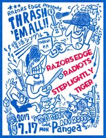 「THRASH ′EM ALL!! vol. 96 ～復活シングルレコ発～」フライヤー