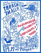 「THRASH ′EM ALL!! vol. 96 ~復活シングルレコ発~」フライヤー