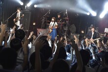 MOSHIMO「ワンマンツアー2017夏『今宵もキミにこころあり』」東京・WWW公演の様子。（撮影：樋渡新一）