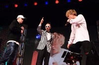 「BSスカパー！ BAZOOKA!!! 第11回高校生RAP選手権 in 仙台」の様子。