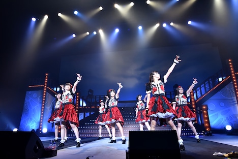 「私立恵比寿中学 IDOL march HALLTOUR 2017~今、君とここにいる~」ツアーファイナルの様子。