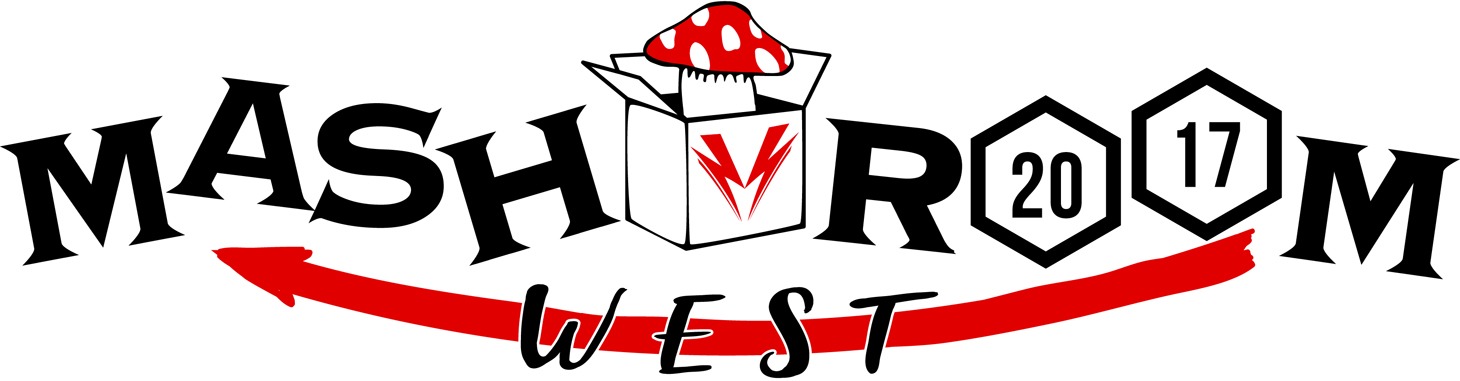 「MASHROOM WEST」ロゴ