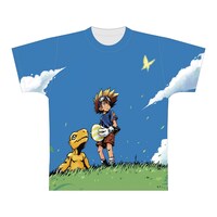 渡辺けんじが描き下ろしたTシャツのイラスト。