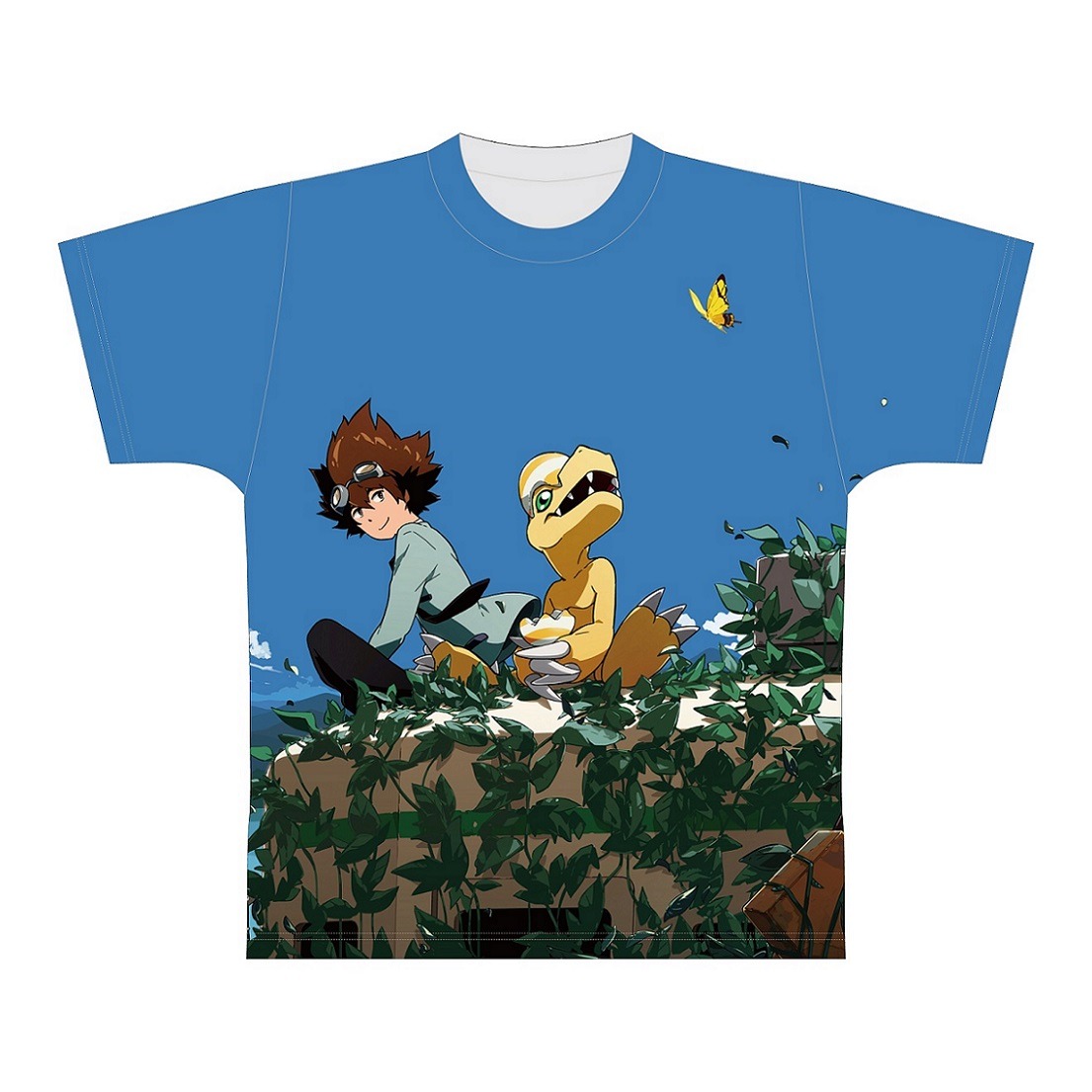 宇木敦哉が描き下ろしたTシャツのイラスト。