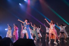 アップアップガールズ（仮）「ライブハウスツアー2017 アップアップガールズ（仮）∞ Lives Change & Evolution」東京・Zepp Tokyo公演の様子。（写真提供：YU-Mエンターテインメント）
