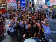 タイムズスクエアを訪れたピコ太郎。