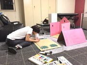 植田真梨恵「REVOLVER」ミュージックビデオ制作時の様子。