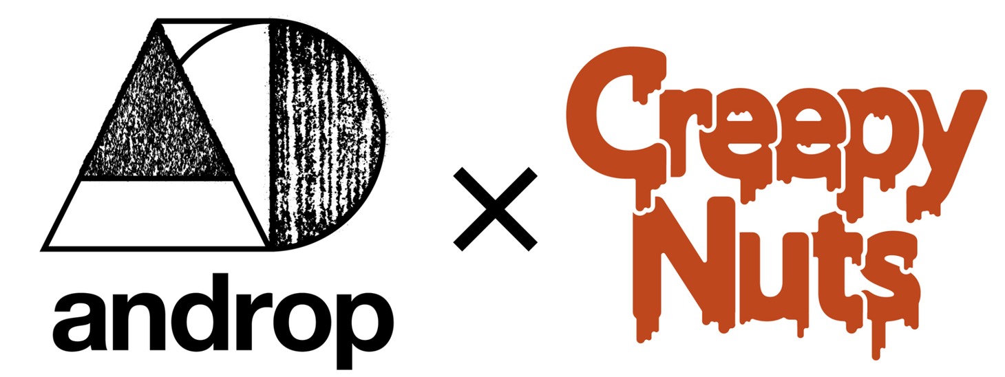 androp×Creepy Nuts ロゴ