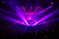 BLACKPINKの日本武道館公演の様子。