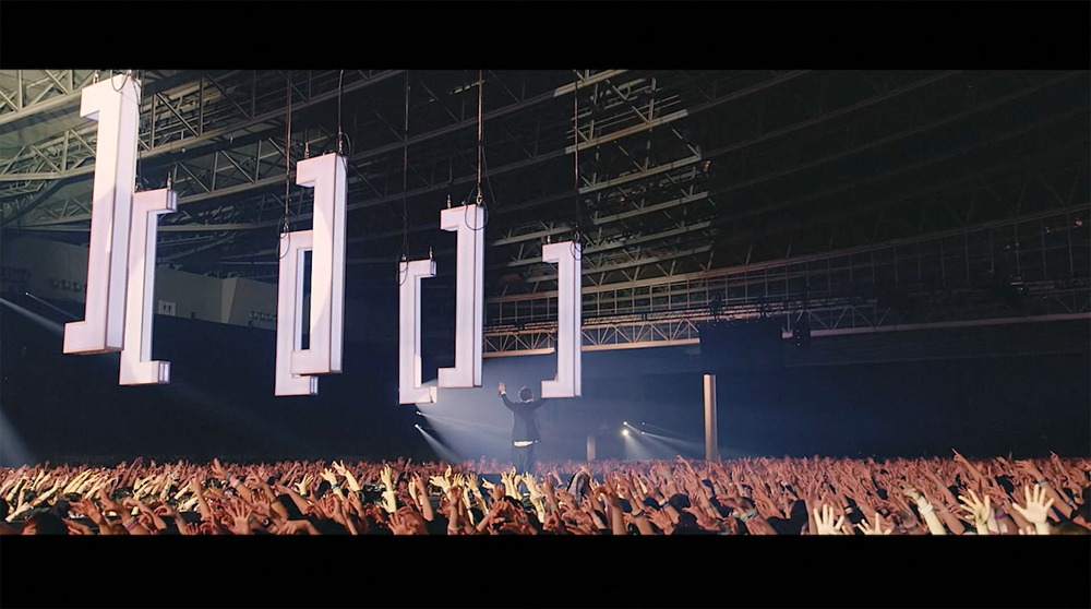 [Alexandros]「NEW WALL」ミュージックビデオのワンシーン。
