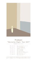Predawn「Predawn Nectarian Night Tour 2017」フライヤー
