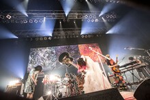 大森靖子「2017 LIVE TOUR "kitixxxgaia"」東京・Zepp DiverCity TOKYO公演の様子。（Photo by Masayo）