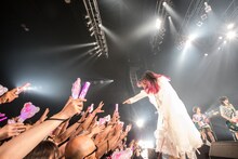 大森靖子「2017 LIVE TOUR "kitixxxgaia"」東京・Zepp DiverCity TOKYO公演の様子。（Photo by Masayo）