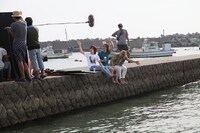 「ICE BOX」新CM「夏のビーチ編」メイキングカット