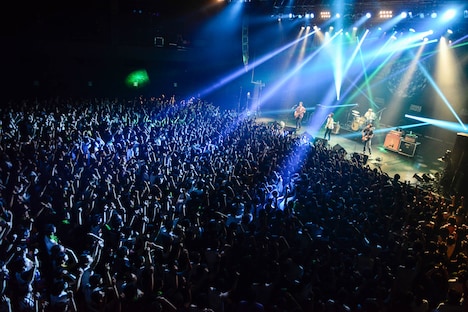 「NOOK IN THE BRAIN TOUR」東京・Zepp Tokyo公演の様子。（撮影：橋本塁 / SOUND SHOOTER）