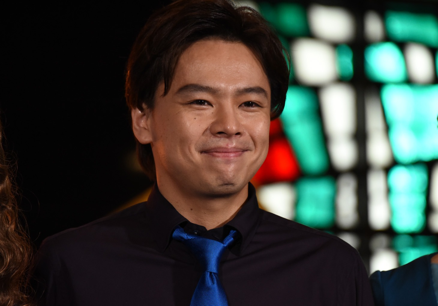 ミュージカル「ビューティフル」開幕直前記者会見より。中川晃教