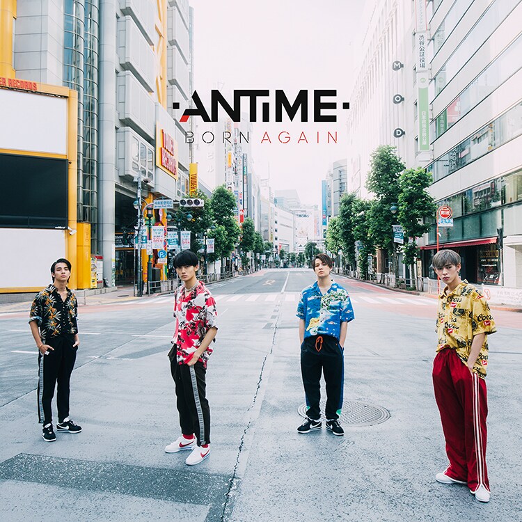 ANTIME「BORN AGAIN」配信ジャケット