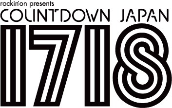 「COUNTDOWN JAPAN 17/18」ロゴ