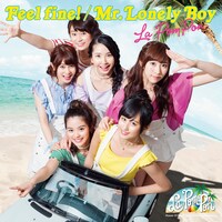 La PomPon「Feel fine! / Mr.Lonely Boy」初回限定盤ジャケット
