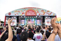 私立恵比寿中学「めざましライブ」の様子。