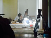 Chara「Tiny Dancer」ミュージックビデオの撮影風景。