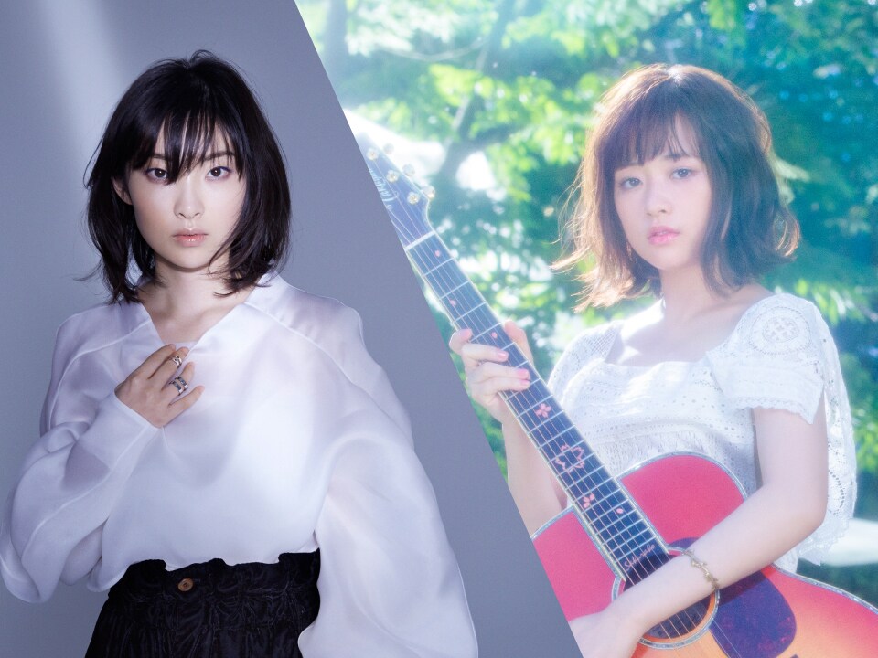 左から家入レオ、大原櫻子。