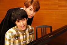 手前からユースケ、コーイチ。