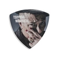 「長渕剛×TOWERRECORDSピック入りキーホルダー」は長渕剛のオリジナルピック2枚入り。