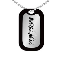 「長渕剛×TOWERRECORDSドッグタグ型ネックレス」見本