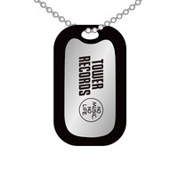 「長渕剛×TOWERRECORDSドッグタグ型ネックレス」見本