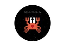 くるり「くるくる横丁」タワーレコード購入者特典のステッカー。