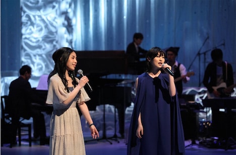 城南海と家入レオ。(c)フジテレビ