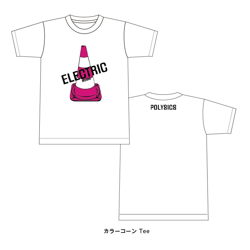 POLYSICS「カラーコーン Tee」