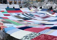 「大風呂敷プロジェクト」のイメージ。 （撮影:山岸清之進）