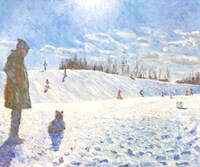 阿部鉄男の絵画。 （参考作品）