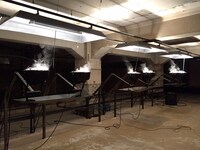 端聡「液体は熱エネルギーにより気体となり、冷えて液体 に戻る。そうあるべきだ。2016」。 （参考作品） （写真提供：札幌国際芸術祭事務局）