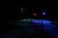 堀尾寛太「藻岩山での実験風景」イメージ。 （参考作品） （写真提供：札幌国際芸術祭事務局）