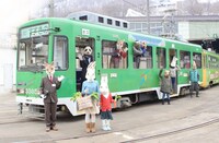 「札幌市電×指輪ホテル」のイメージ。（撮影：詫間のり子）