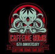「CAFFEINE BOMB TOUR 2017」ロゴ