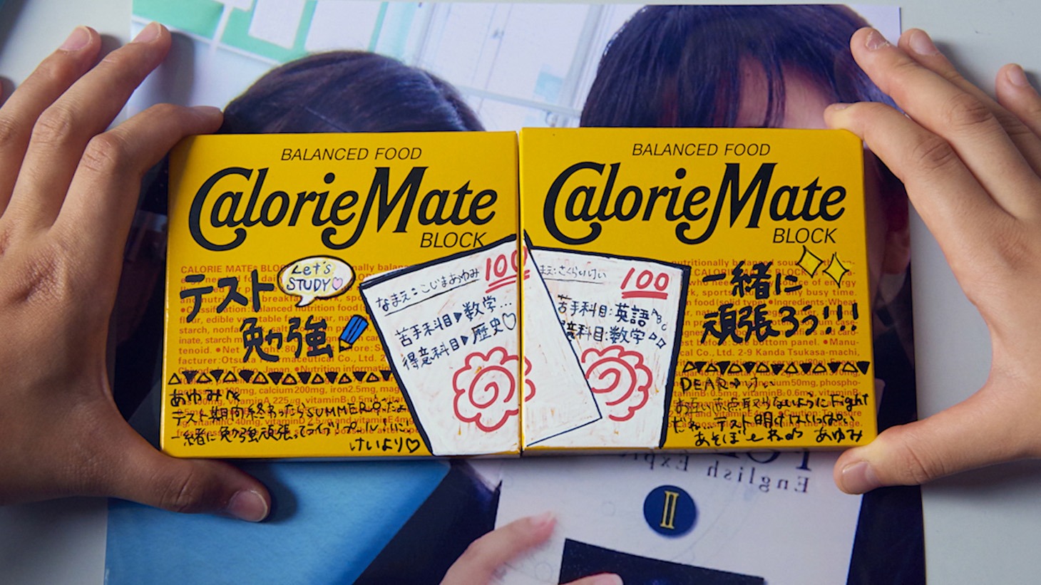 「ニコイチメイト WEBムービー」のワンシーン。