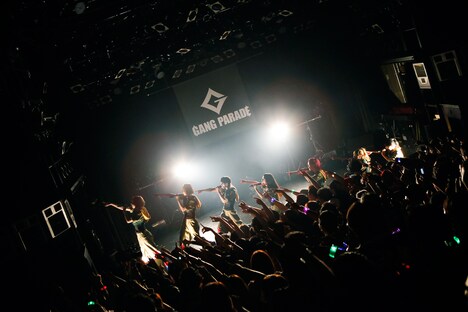 「GANG PARADE Beyond the Mountain TOUR」最終公演の様子。（写真提供：T-Palette Records）