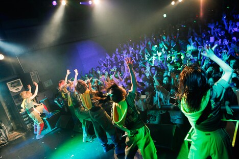 「GANG PARADE Beyond the Mountain TOUR」最終公演の様子。（写真提供：T-Palette Records）