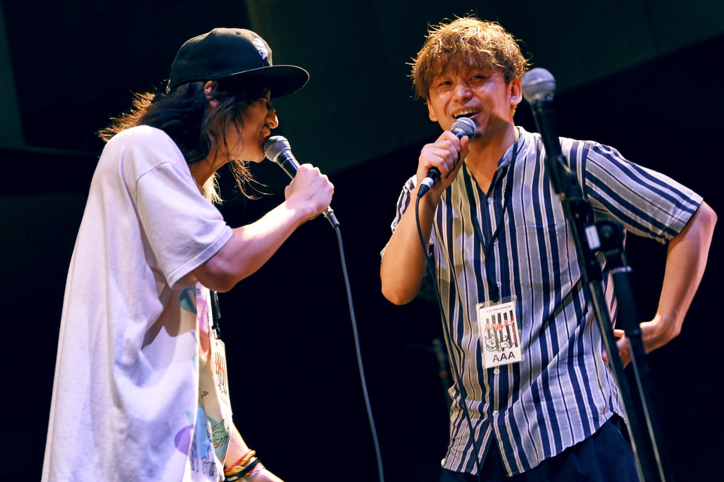 稲村太佑（アルカラ）と高木誠司。