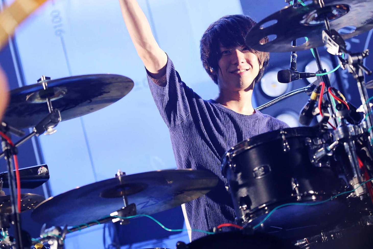 八木優樹（Dr, Cho）（撮影：後藤壮太郎）