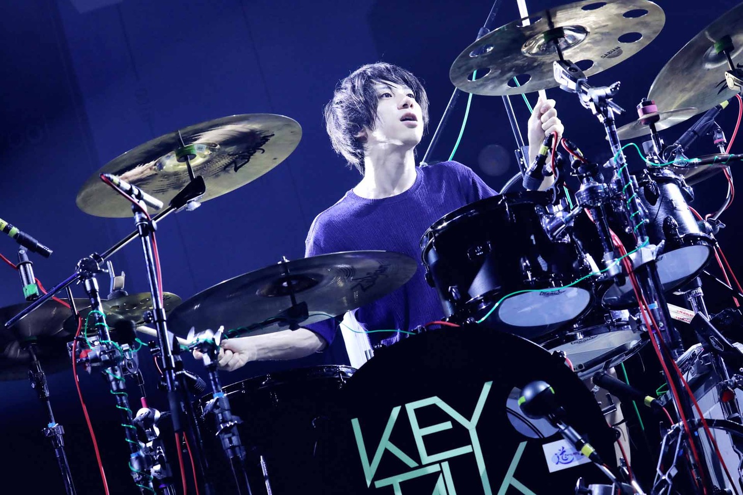 八木優樹（Dr, Cho）（撮影：後藤壮太郎）