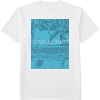「COME ALONG　3」のジャケットを使ったTシャツデザイン。