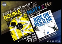 「KO KIMURA×DJ SHINKAWA & TAROT DOUBLE RELEASE PARTY」告知ビジュアル