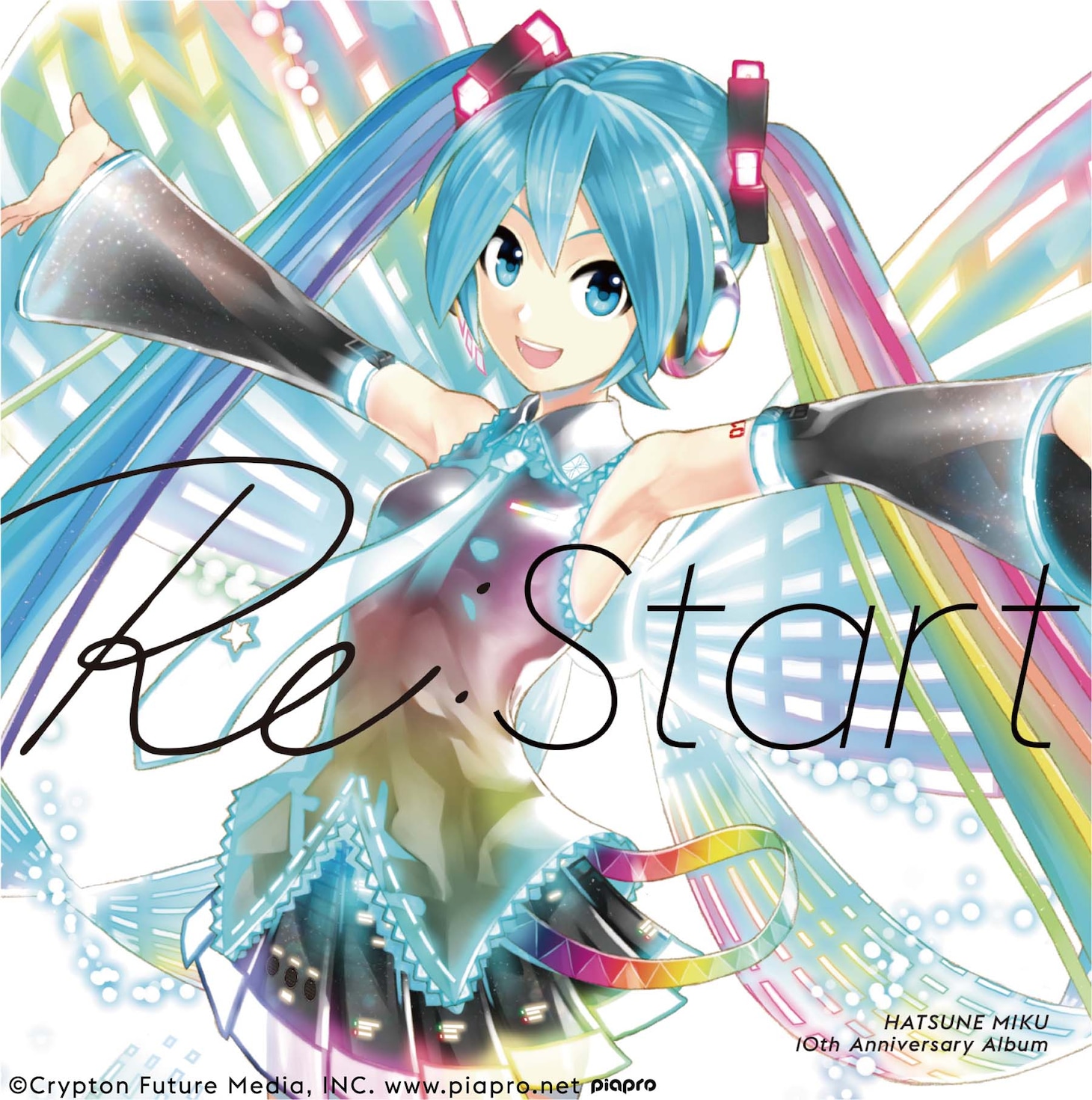 V.A.「HATSUNE MIKU 10th Anniversary Album『Re:Start』」ジャケット